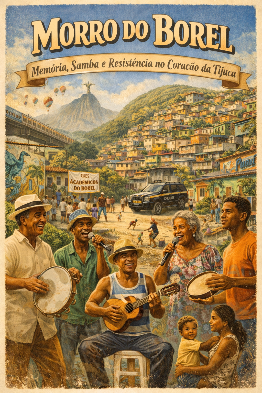 Morro do Borel: Memória, Samba e Resistência no Coração da Tijuca