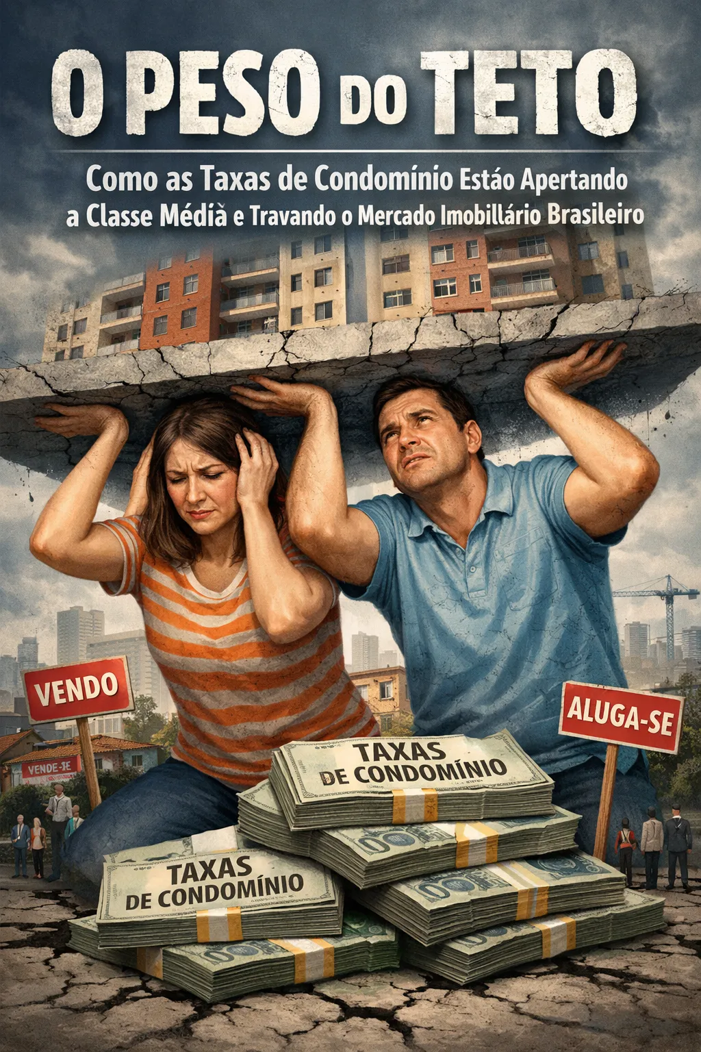 O Peso do Teto: Como as Taxas de Condomínio Estão Apertando a Classe Média e Travando o Mercado Imobiliário Brasileiro